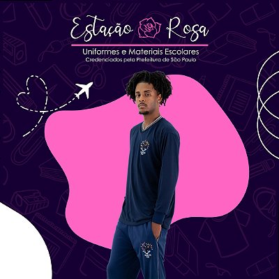 Camiseta Manga Longa Escolar Cândido Barone