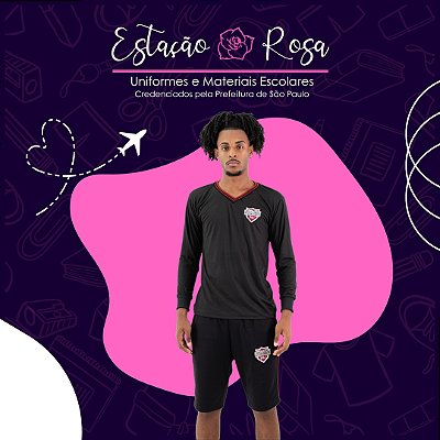 Camiseta Manga Longa Escolar Juan Carlos Onetti