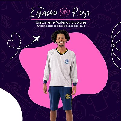 Camiseta Manga Longa Escolar Haydee Hidalgo