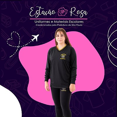 Camiseta Manga Longa Escolar Paulo Sarasate