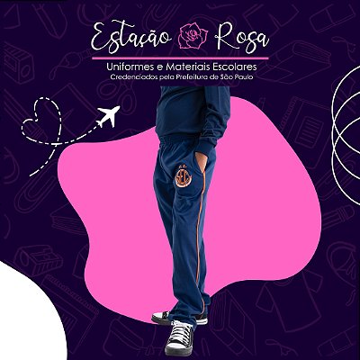 Calça Tradicional Flanelada Escolar Estanislau Camargo