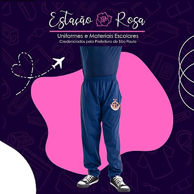 Calça Tradicional sem Flanela Escolar Estanislau Camargo