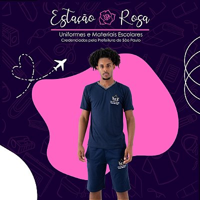 Camiseta Azul Escuro Tradicional Sebastião Faria Zimbres