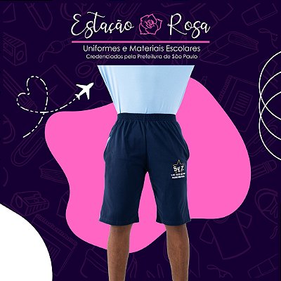 Bermuda Escolar Sebastião Faria Zimbres