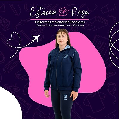 Jaqueta Flanelada Escolar Poly Master