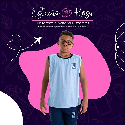 Camiseta Regata Escolar Doce Poly