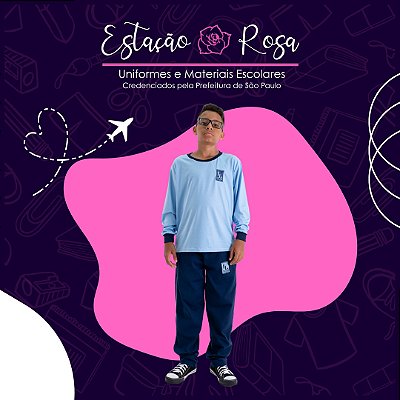 Calça Tradicional Flanelada Escolar Doce Poly