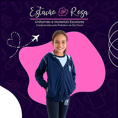 Jaqueta sem Flanela Escolar Doce Poly