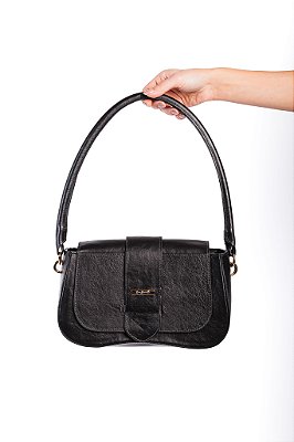 Bolsa em Couro Vitória Preta