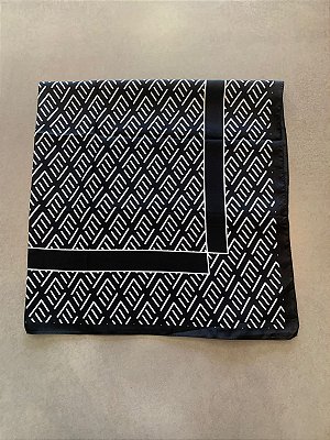 Lenço Fendi Preto