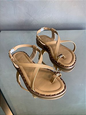 Rasteira Olívia Nude