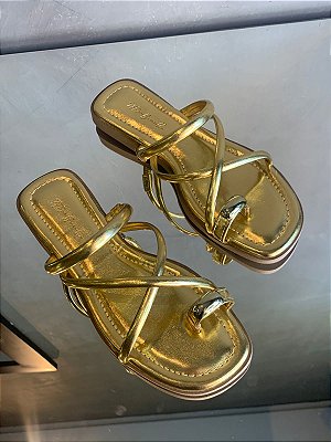 Rasteira Andréia Dourada