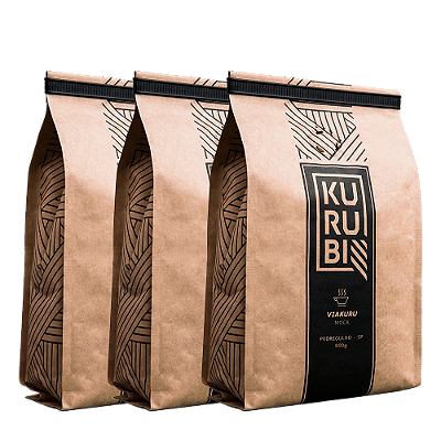 COMBO Café VIAKURU - 3 PACOTES 500G