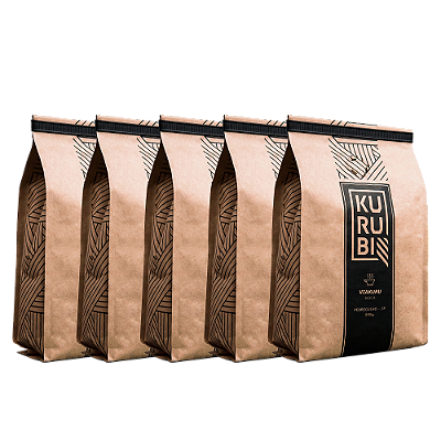 COMBO Café VIAKURU - 5 PACOTES 500G