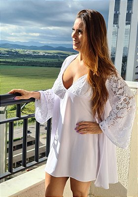 Camisola Amor Perfeito Branco