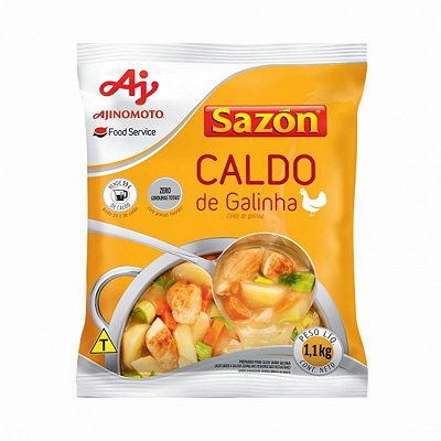 Caldo de Galinha Sazon Ajinomoto 1,1kg