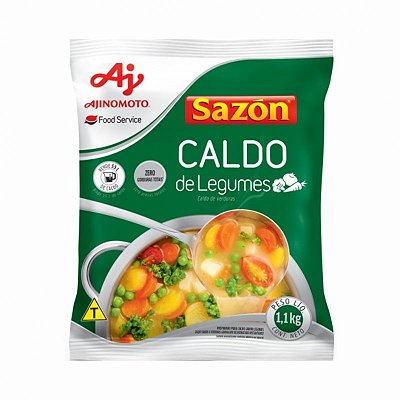 Caldo de Legumes Sazon Ajinomoto 1,1kg