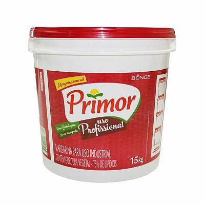 Margarina Primor Uso Profissional 15kg