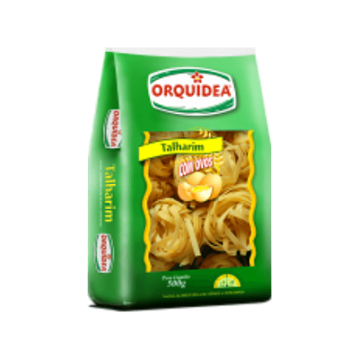 Macarrão Orquídea Massa Ninho com Ovos Talharim 500g