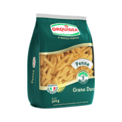 Macarrão Orquídea Massa Grano Duro Penne 500g