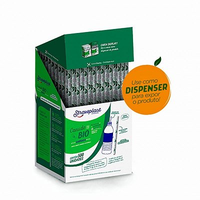Canudos Strawplast BIO 26cm 3000 unidades
