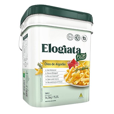 Óleo de Algodão Elogiata  14,5kg