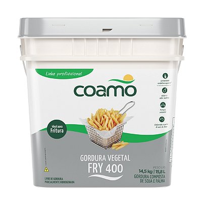 Gordura Vegetal Coamo Fry 400 14,5kg