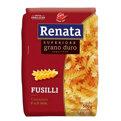 Macarrão Fusilli Grano Duro Renata 500g