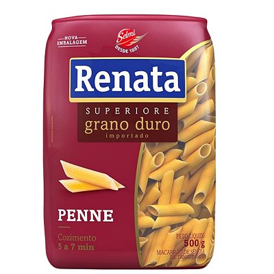 Macarrão Penne Grano Duro Renata 500g