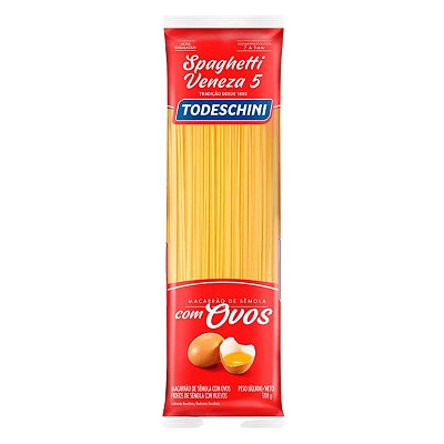 Macarrão Spaghetti com ovos Todeschini 500g