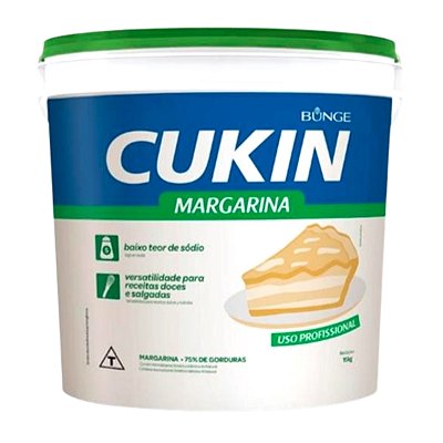 Margarina Cukin Bunge 75% de gordura  15kg