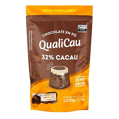 Chocolate em Pó 32% Cacau QualiCau - 1,010kg