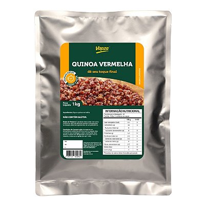 Quinoa Vermelha Vapza 1kg