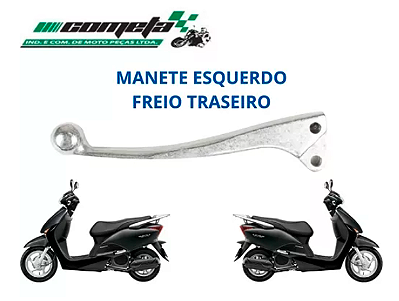 MANETE TRASEIRO ESQUERDO HONDA LEAD 110CC - 2009 A 2015
