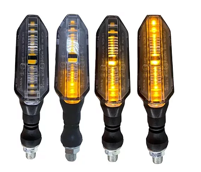 PISCA SETA LED CB 250 TWISTER  CG TITAN FAN XRE 190 XRE 300 CB 300 - 04 UNIDADES