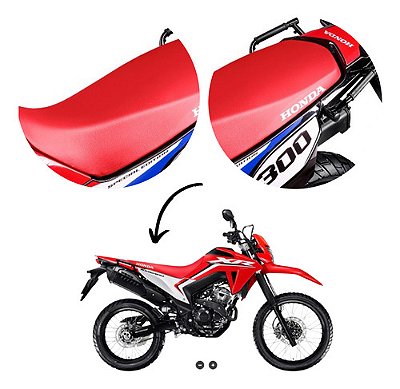 Capa De Banco Honda Tornado 300 Vermelho 2024 A 2026 Vermelho