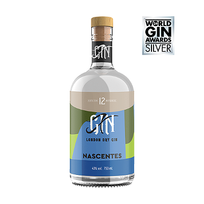 XGin Nascentes 750ml Estilo London Dry Gin