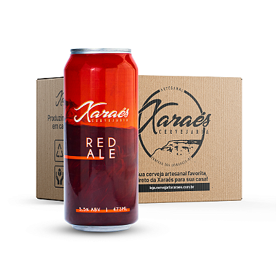 Pack Xaraés Red Ale 473ml 6 un