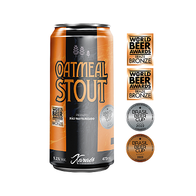 Xaraés Oatmeal Stout Lata 473ml