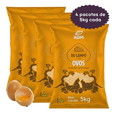DO CAMPO OVOS Ração para Aves de Postura 20kg