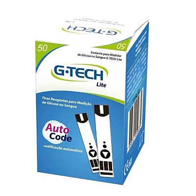 Tiras de teste G-Tech Free Lite C/ 50 un