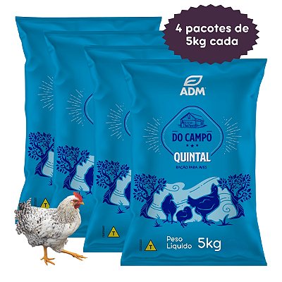 DO CAMPO QUINTAL Ração para Aves 20kg