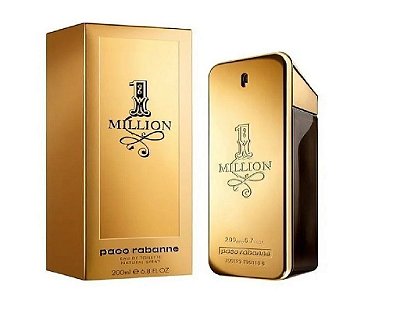 Million Paco Rabbane 200 ml Selo Adipec Original ⭐⭐⭐⭐⭐