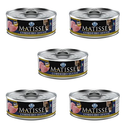 Matisse Cat Wet Mousse - Cordeiro - 5 un