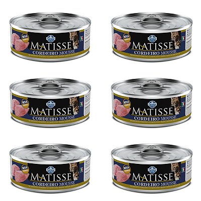 Matisse Cat Wet Mousse - Cordeiro - 6 un