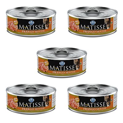 Matisse Cat Wet Mousse - Frango - 5 un