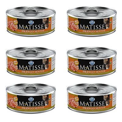 Matisse Cat Wet Mousse - Frango - 6 un