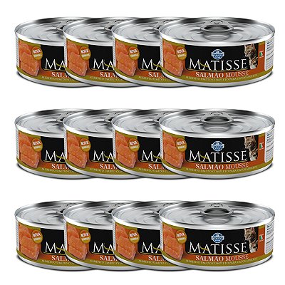 Matisse Cat Wet Mousse - Salmão - 12 un