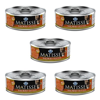 Matisse Cat Wet Mousse - Salmão - 5 un