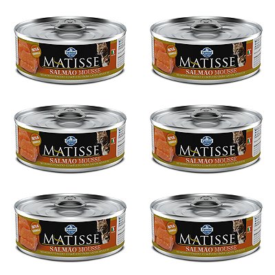 Matisse Cat Wet Mousse - Salmão - 6 un